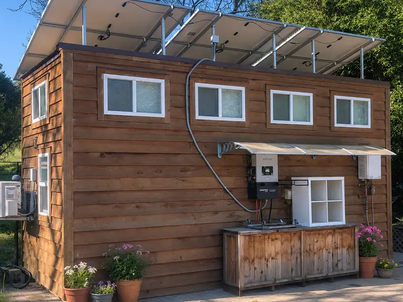 Charming Off-Grid Tiny Home Container For Sale! — 1 bedroom Tiny House — 524 sqft for sale in Castro Valley, California