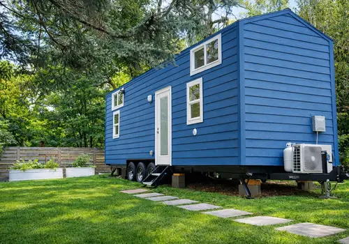 Beautiful Blue Tiny Home For Sale in Colorado! Delivery Available image 3