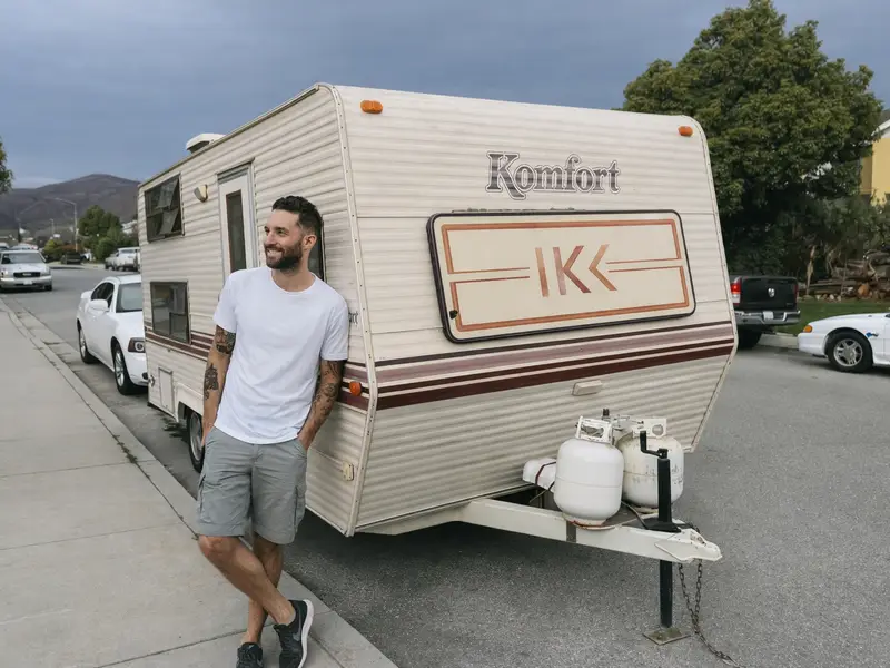 Fully Remodeled 1987 Komfort Travel Trailer, Move-In Ready in Monterey, California — RV — 524 sqft for sale in Monterrey, California