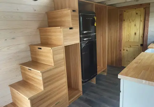 Vinnie's Stunning Blue Tiny Home For Sale in Kentucky - Delivery Help Available! image 3