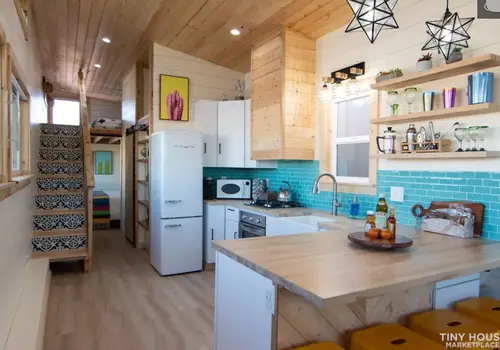 BIG Tiny Home – Furnished, Deck Included, Mobile Ready image 3