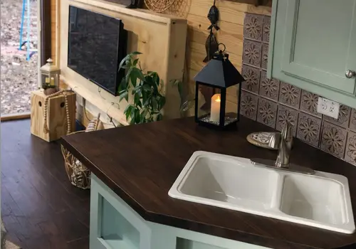 Robert’s Custom 8x20 Shipping Container Tiny House with Deck – Move-In Ready image 3