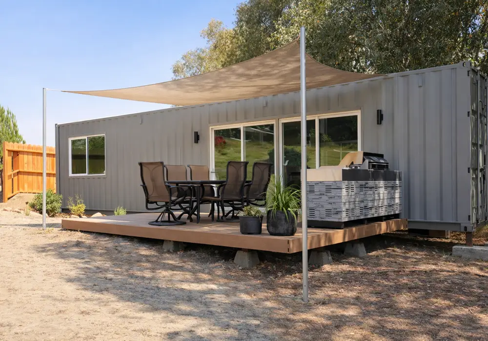 40 Ft Long Tiny Home Container For Sale image 1