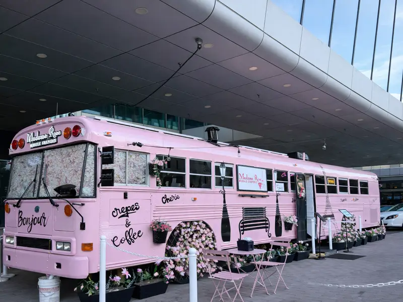 Pretty in Pink Skoolie For Sale Turnkey & Delivered! photo 2