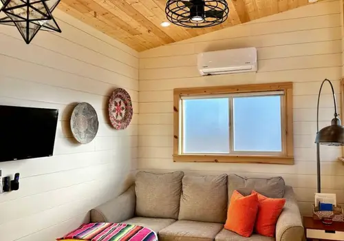 Les's BIG Tiny Home For Sale – Furnished, Included Deck and Furniture, Mobile READY! image 5