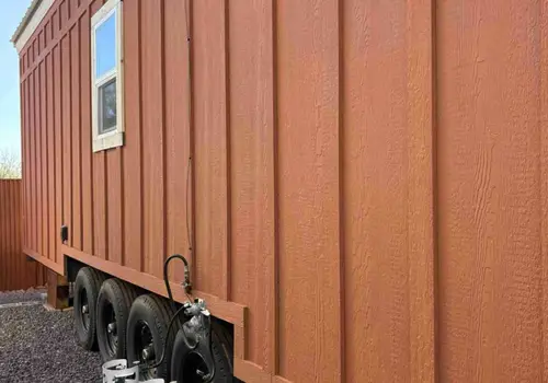 Les's BIG Tiny Home For Sale – Furnished, Included Deck and Furniture, Mobile READY! image 3