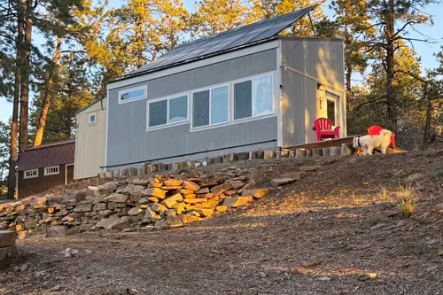 Bright & Smartly Designed Tiny Home Shed Conversion in Durango For Sale - Tiny House 360 sqft in Durango, Colorado
