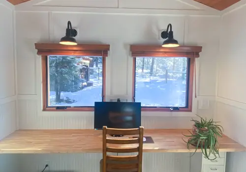 Luxury Off-Grid Tiny Home on Wheels! Dual Workspace, Remote Work Ready! image 3