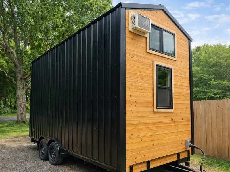Compact Tiny Home With Loft For Sale - Ready to Move! — 1 bedroom Tiny House — 419 sqft for sale in Lyles, Tennessee