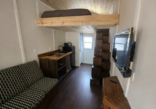 Compact Tiny Home With Loft For Sale - Ready to Move! image 4