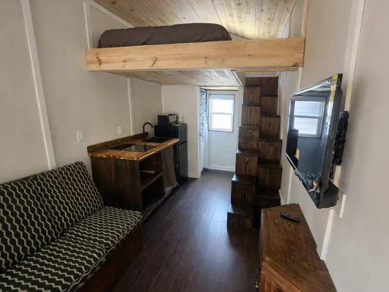 Compact Tiny Home With Loft For Sale - Ready to Move! photo 4