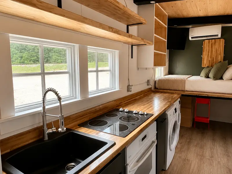 Custom Build Tiny Home + Main-Floor Bed + High-end Appliances photo 3