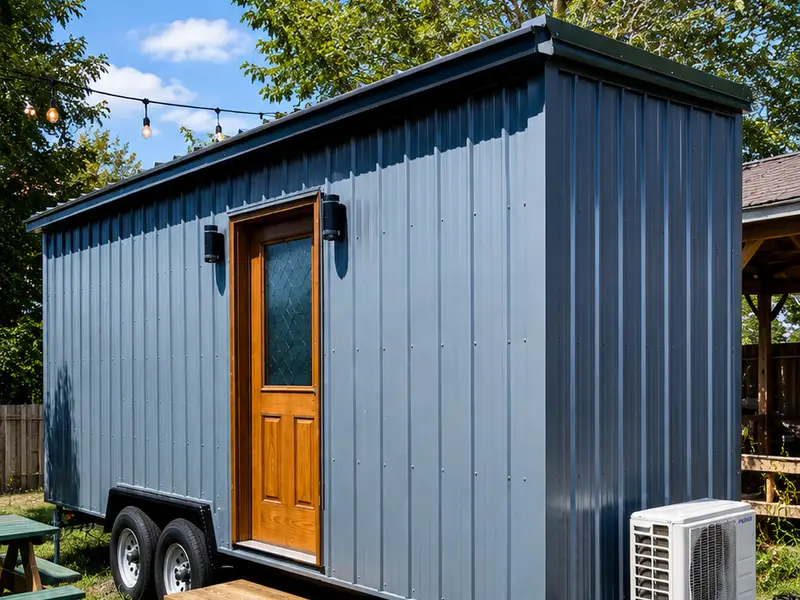 Custom Build Tiny Home + Main-Floor Bed + High-end Appliances — 1 bedroom Tiny House — 574 sqft for sale in West Palm Beach, Florida