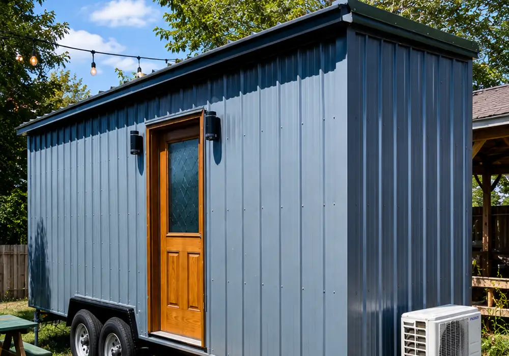 Custom Build Tiny Home + Main-Floor Bed + High-end Appliances — 1 bedroom Tiny House — 574 sqft for sale in West Palm Beach, Florida