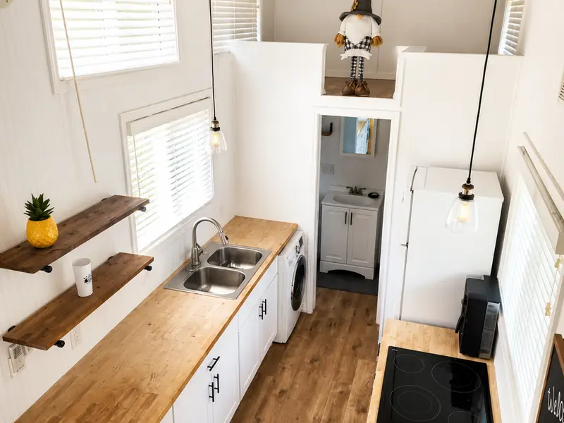Noah Certified Farmhouse Tiny Home on Wheels in Lake Lanier photo 2