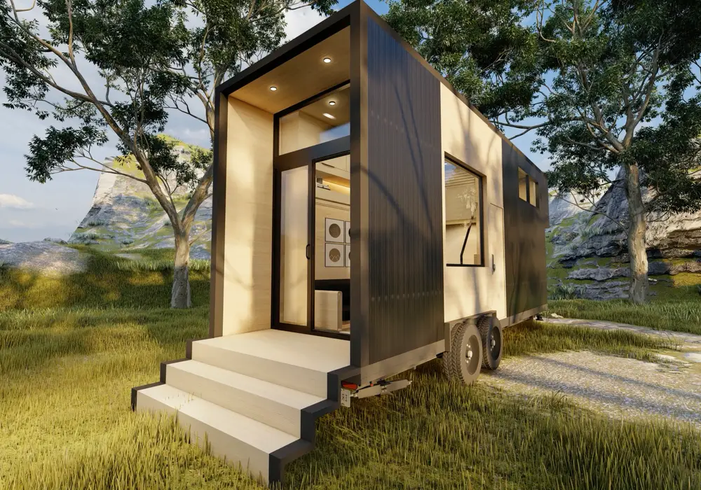 NEW 26 ft EL CHICO Model | House on Wheels | 1 Standing Height Bedroom | ANSI Certified — 1 bedroom Tiny House — 725 sqft for sale in San Antonio, Texas