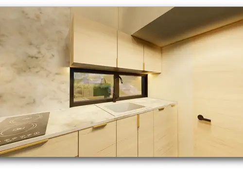 NEW 26 ft EL CHICO Model | House on Wheels | 1 Standing Height Bedroom | ANSI Certified detail photo 3