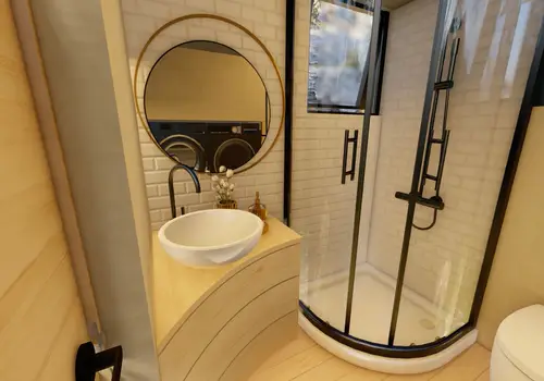 NEW 26 ft EL CHICO Model | House on Wheels | 1 Standing Height Bedroom | ANSI Certified detail photo 5