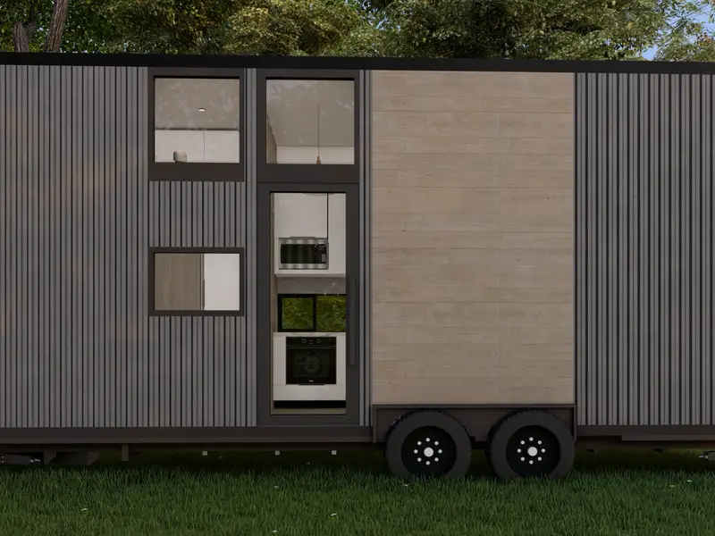 Brand New 25-ft Modern Tiny Home with Main Floor Bedroom | ANSI Certified photo 2
