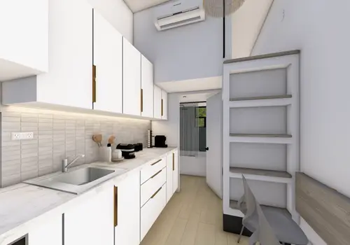 Brand New 25-ft Modern Tiny Home with Main Floor Bedroom | ANSI Certified detail photo 4