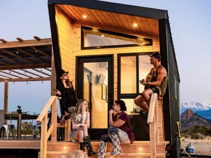 Beautiful 2024 Custom Tiny Home on Wheels with Stargazing Skylight photo 4