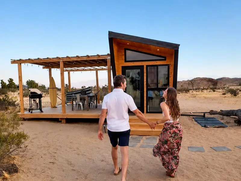 Beautiful 2024 Custom Tiny Home on Wheels with Stargazing Skylight — 1 bedroom Tiny House — 754 sqft for sale in Jamul, California