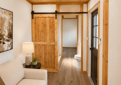 Orange Blossom Tiny Home with Main Floor Bedroom, Open to Offers (Delivery Included) detail photo 4