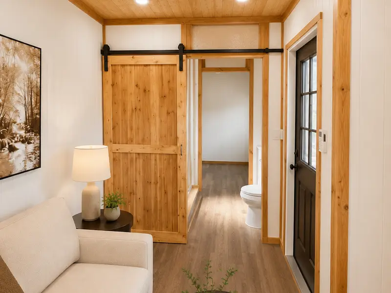 Orange Blossom Tiny Home with Main Floor Bedroom, Open to Offers (Delivery Included) photo 4