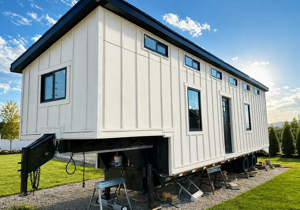 Custom 40-Foot Gooseneck Tiny Home — 1 bedroom Tiny House — 316 sqft for sale in Pleasant, Utah