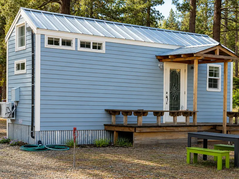Charming 2017 Tiny Home with Spacious Loft in California — 1 bedroom Tiny House — 240 sqft for sale in Clio, California
