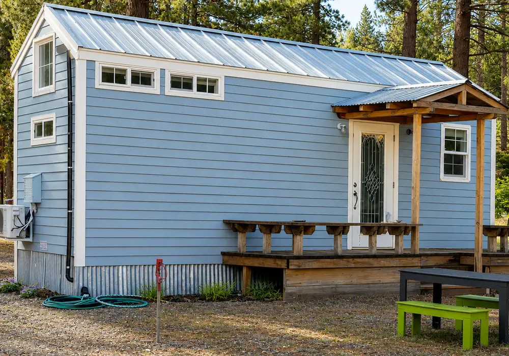 Charming 2017 Tiny Home with Spacious Loft in California — 1 bedroom Tiny House — 240 sqft for sale in Clio, California