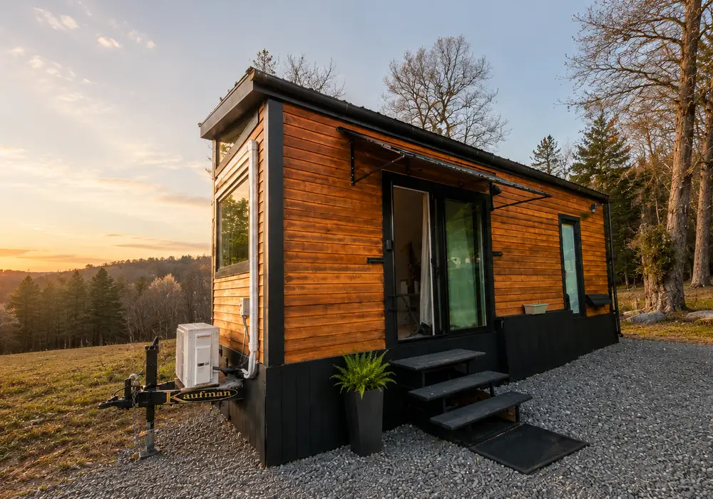 Move-In-Ready Tiny Home with King Loft For Sale! Delivery Available — 1 bedroom Tiny House — 204 sqft for sale in Bennington, Vermont
