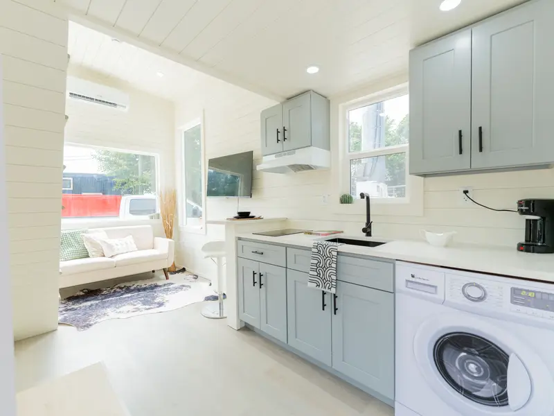 Modern Design, Expanded Loft Bump Out, and Premium Upgrades in a 20’ Tiny Home | Sora 20' photo 2