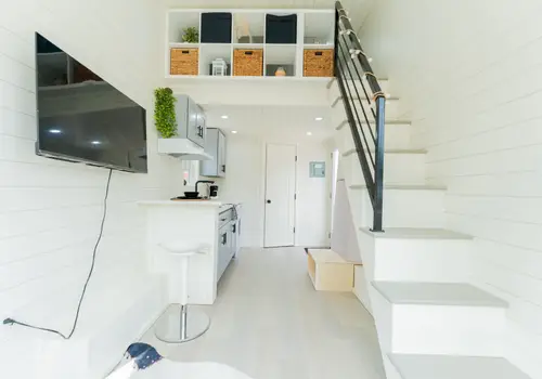 Modern Design, Expanded Loft Bump Out, and Premium Upgrades in a 20’ Tiny Home | Sora 20' detail photo 5