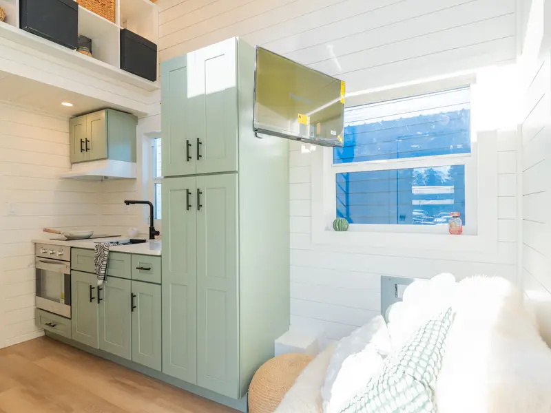 The Best 16’ Living Experience with Smart Storage, Comfort, and Stylish Design | Fully Upgraded Genesis Tiny Home photo 2