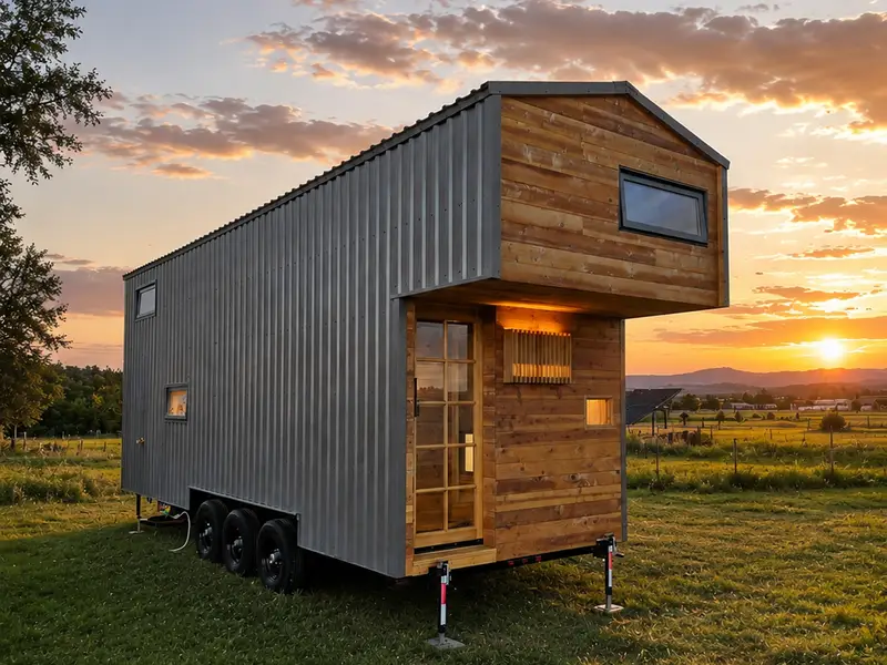 Custom Tiny Home on Wheels For Sale! Delivery Available — 1 bedroom Tiny House — 200 sqft for sale in Santa Fe, New Mexico