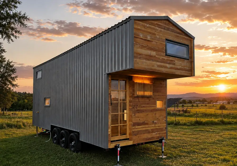 Custom Tiny Home on Wheels For Sale! Delivery Available — 1 bedroom Tiny House — 200 sqft for sale in Santa Fe, New Mexico