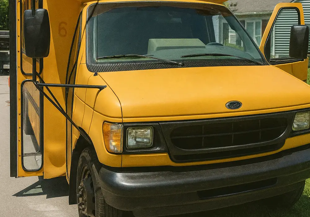 1997 Ford E-350 Diesel Skoolie “Lyla” For Sale! 125,000 Miles — 1 bedroom Converted Bus — 180 sqft for sale in Monticello, Kentucky