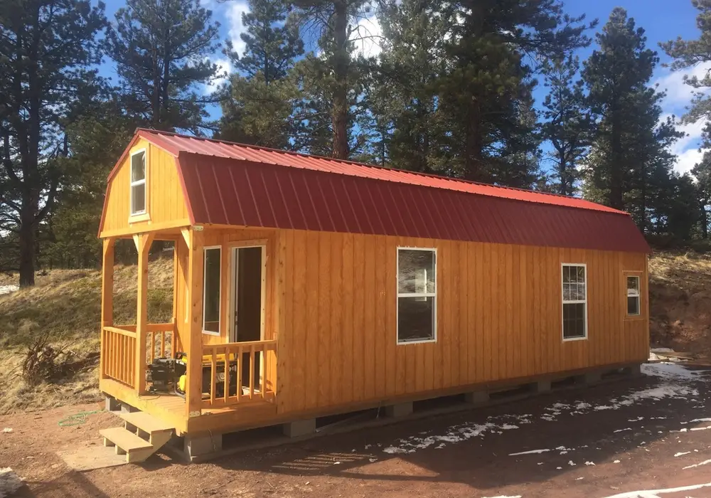 Custom 550 Sq Ft Off-Grid Modern Mountain Retreat — 1 bedroom Cabin — 550 sqft for sale in Woodland Park, Colorado