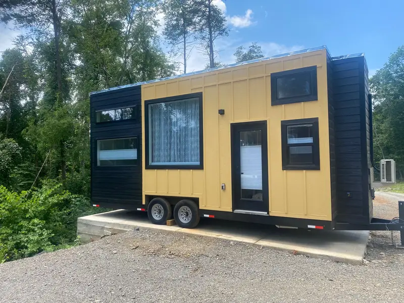 2025 NOAH Certified 8.5 x 24 Modern home available at Lakeland Ridge Tiny Home Community in TN — 3 bedroom Tiny House — 204 sqft for sale in Bean Station, Tennessee