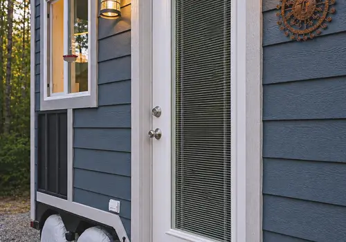 2021 Certified Tiny Home with Two Lofts, Main Floor Bed & Full Kitchen Setup detail photo 3