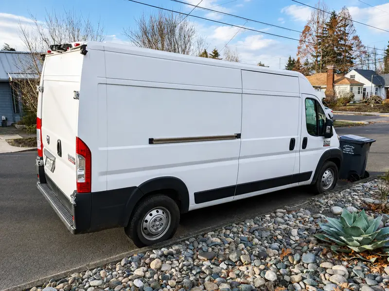 2021 Ram ProMaster 2500 Camper Van Conversion With Full Bathroom! — 1 bedroom Van for sale in Las Vegas, Nevada