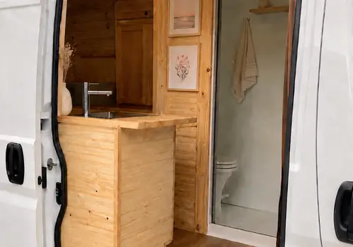 2021 Ram ProMaster 2500 Camper Van Conversion With Full Bathroom! detail photo 4