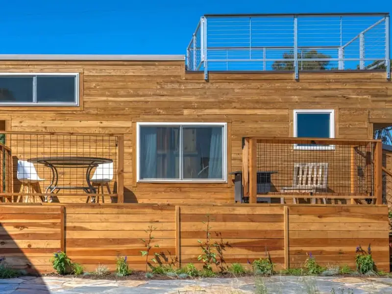 Luxury Custom Tiny Home with Rooftop Deck & Solar — 1 bedroom Tiny House — 669 sqft for sale in cottonwood, Arizona