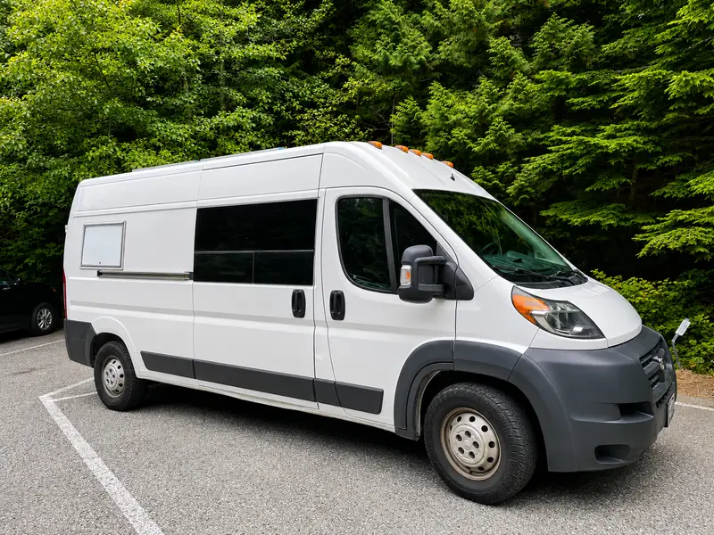 Off-Grid Adventure Van | Newer Engine, Solar Power, Indoor Shower photo 3