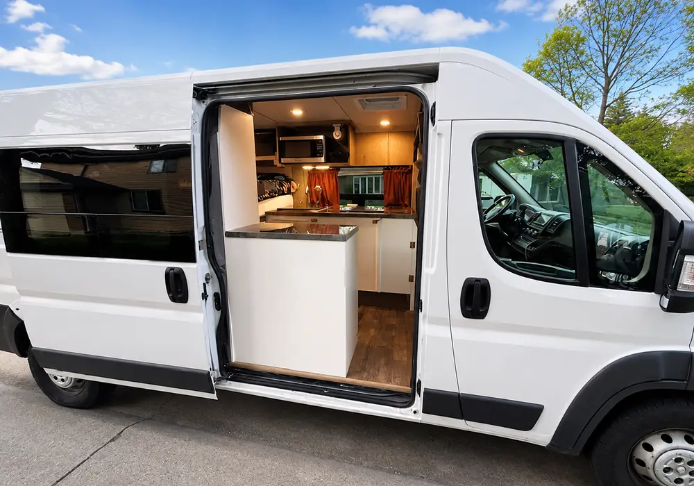 Off-Grid Adventure Van | Newer Engine, Solar Power, Indoor Shower — 1 bedroom Van — 246 sqft for sale in Denver, Colorado