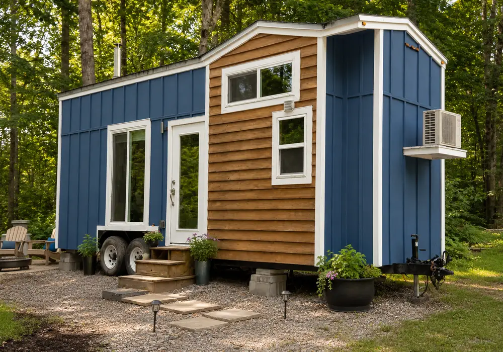 Beautiful RVIA-Certified Tiny Home Designed for Full-Time Living — 1 bedroom Tiny House — 725 sqft for sale in Crawford, Tennessee