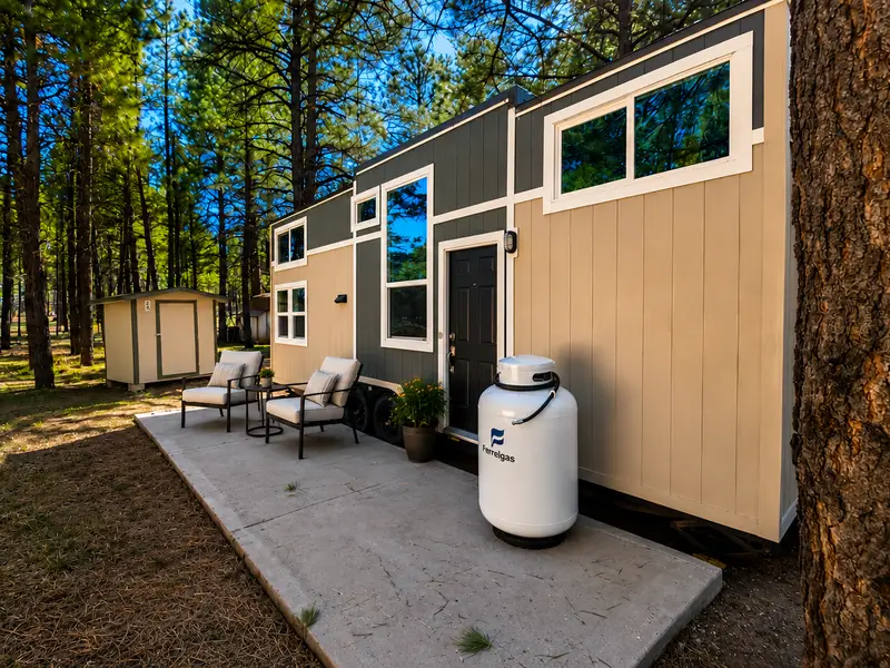 RVIA Certified Tiny Home on Wheels – Delivery Available — 1 bedroom Tiny House — 1289 sqft for sale in Flagstaff, Arizona
