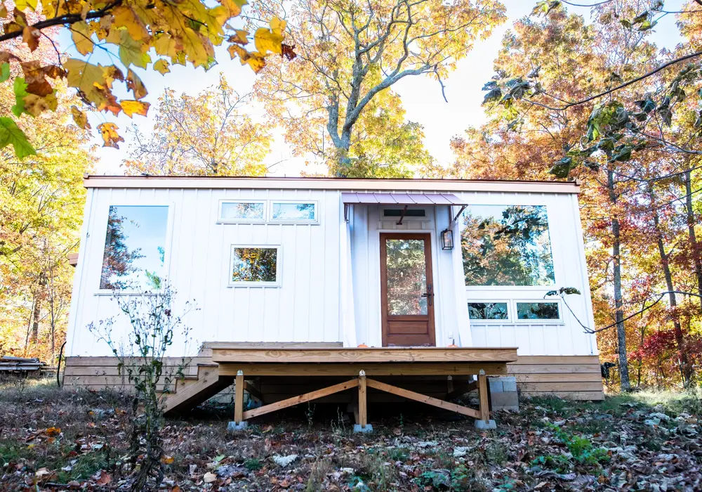Turnkey Tiny House with Luxury Kitchen, Loft Sleeping, and Designer Details — 1 bedroom Tiny House — 951 sqft for sale in Black Mountain, North Carolina