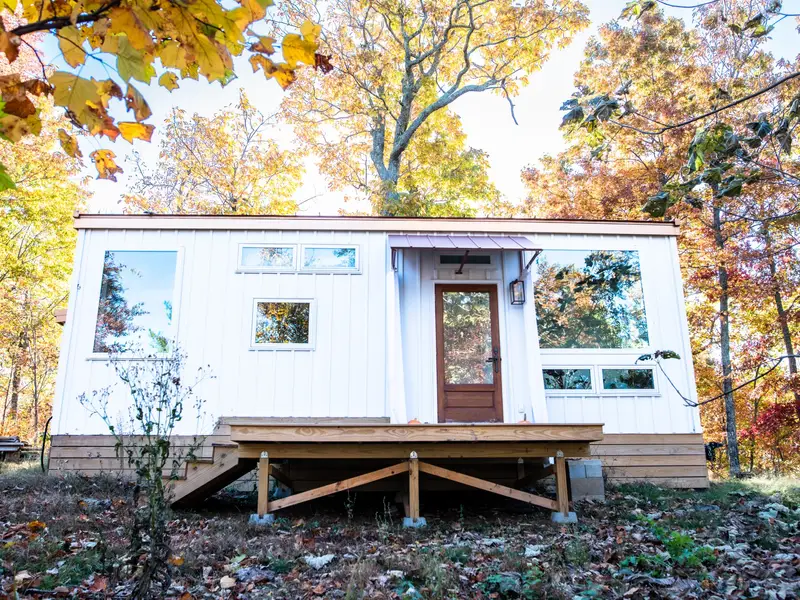 Turnkey Tiny House with Luxury Kitchen, Loft Sleeping, and Designer Details — 1 bedroom Tiny House — 951 sqft for sale in Black Mountain, North Carolina